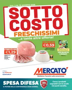 Anteprima del volantino Mercatò volantino valido a partire dal 03/08/2026