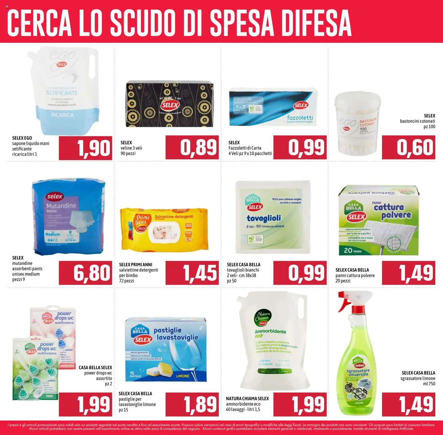 Volantino Emisfero del 08/10/2026 | Pagina: 24 | Prodotti: Sapone, Mutandine, Limone, Lavastoviglie