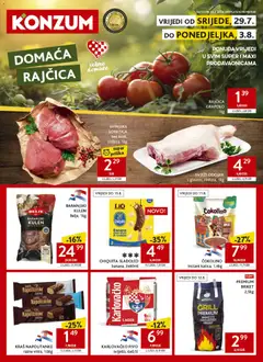 Konzum Katalog - Pregled kataloga iz trgovine Konzum, vrijedi od 29.07.2026