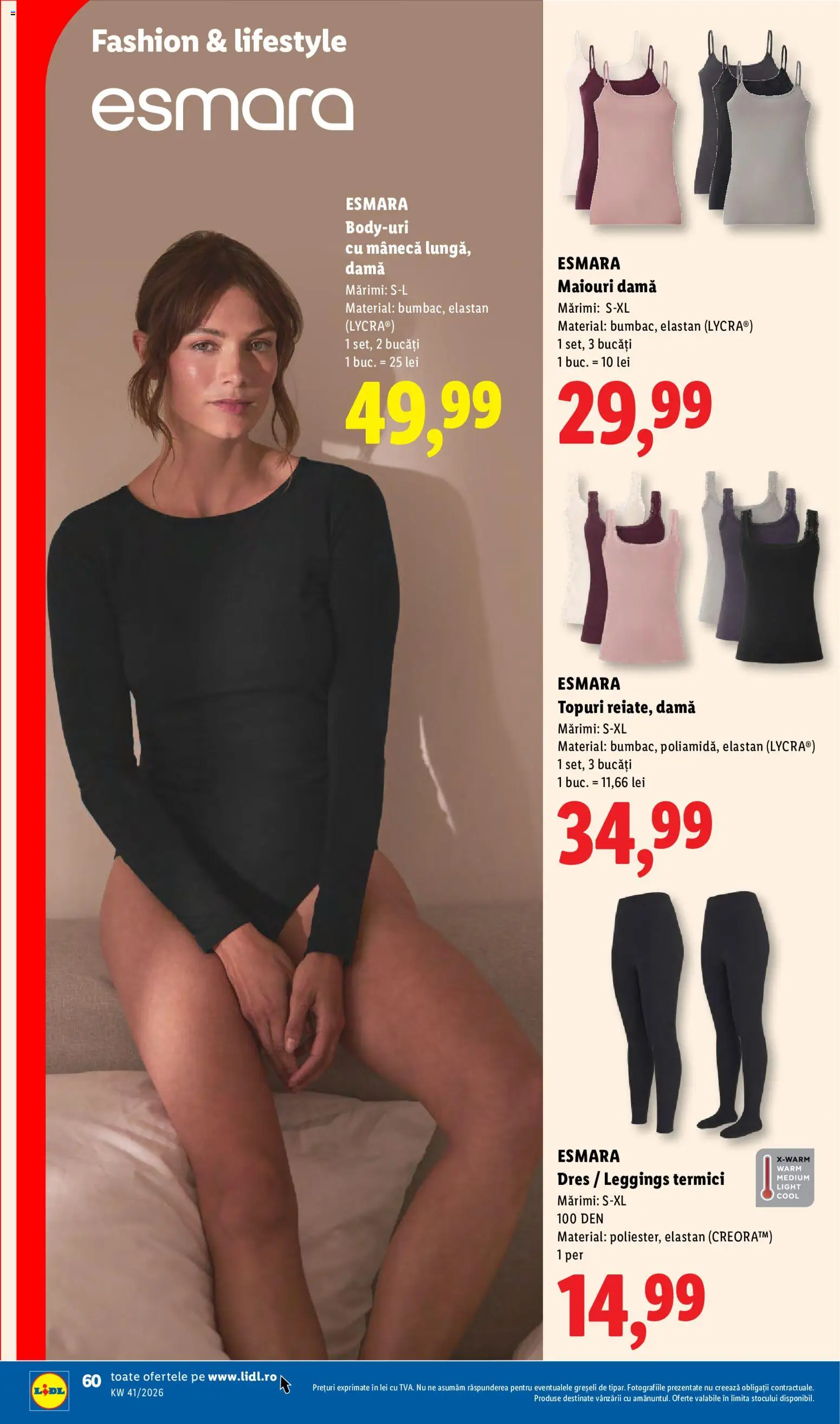 Noul catalog Lidl – valabil de la 05.10.2026 | Pagină: 60