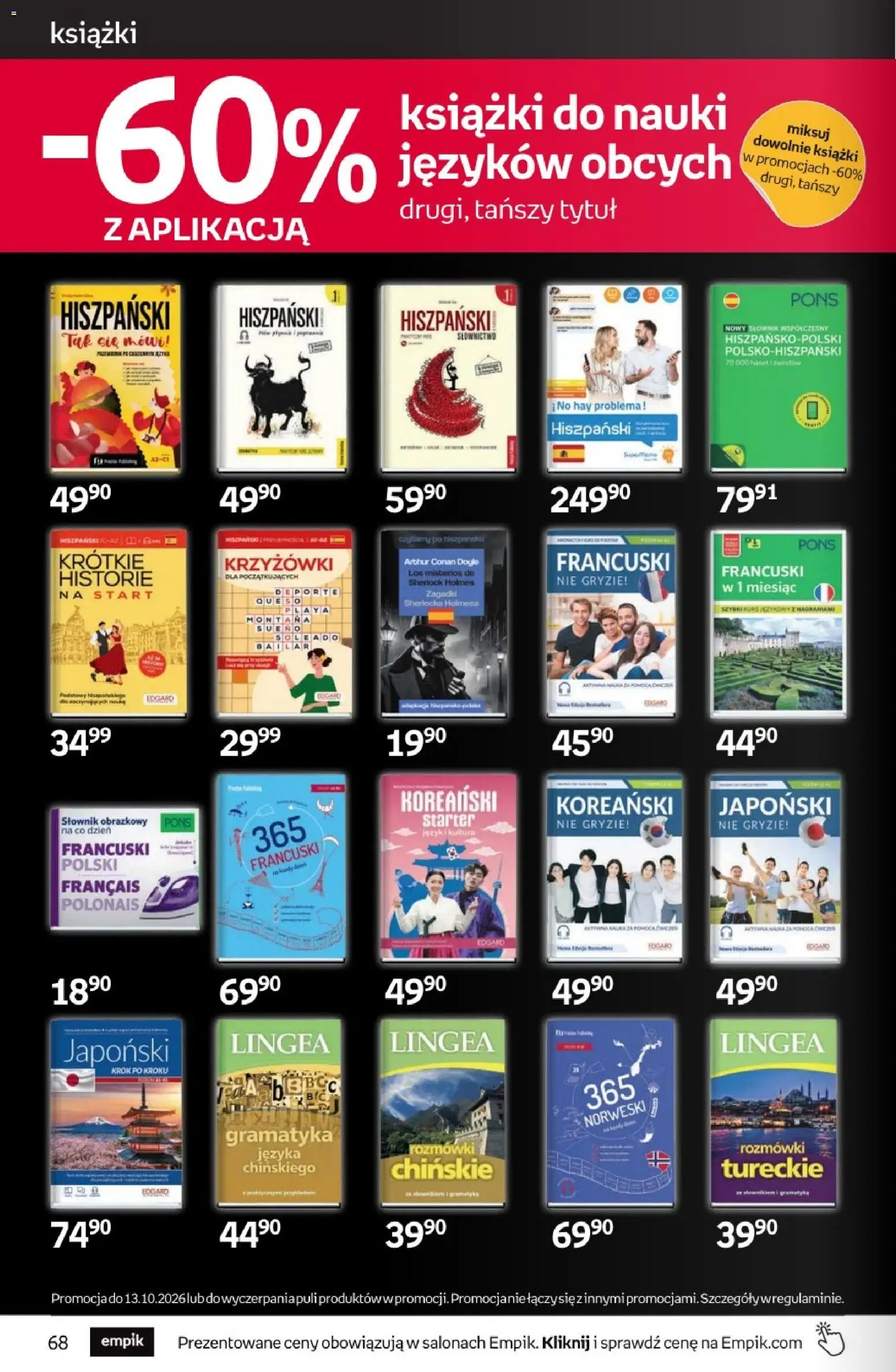 Empik promocje od 23.09.2026 | Strona: 68 | Produkty: Starter, Książki