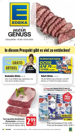 Edeka Prospekt Stockach ab 31.08.2026 gültig