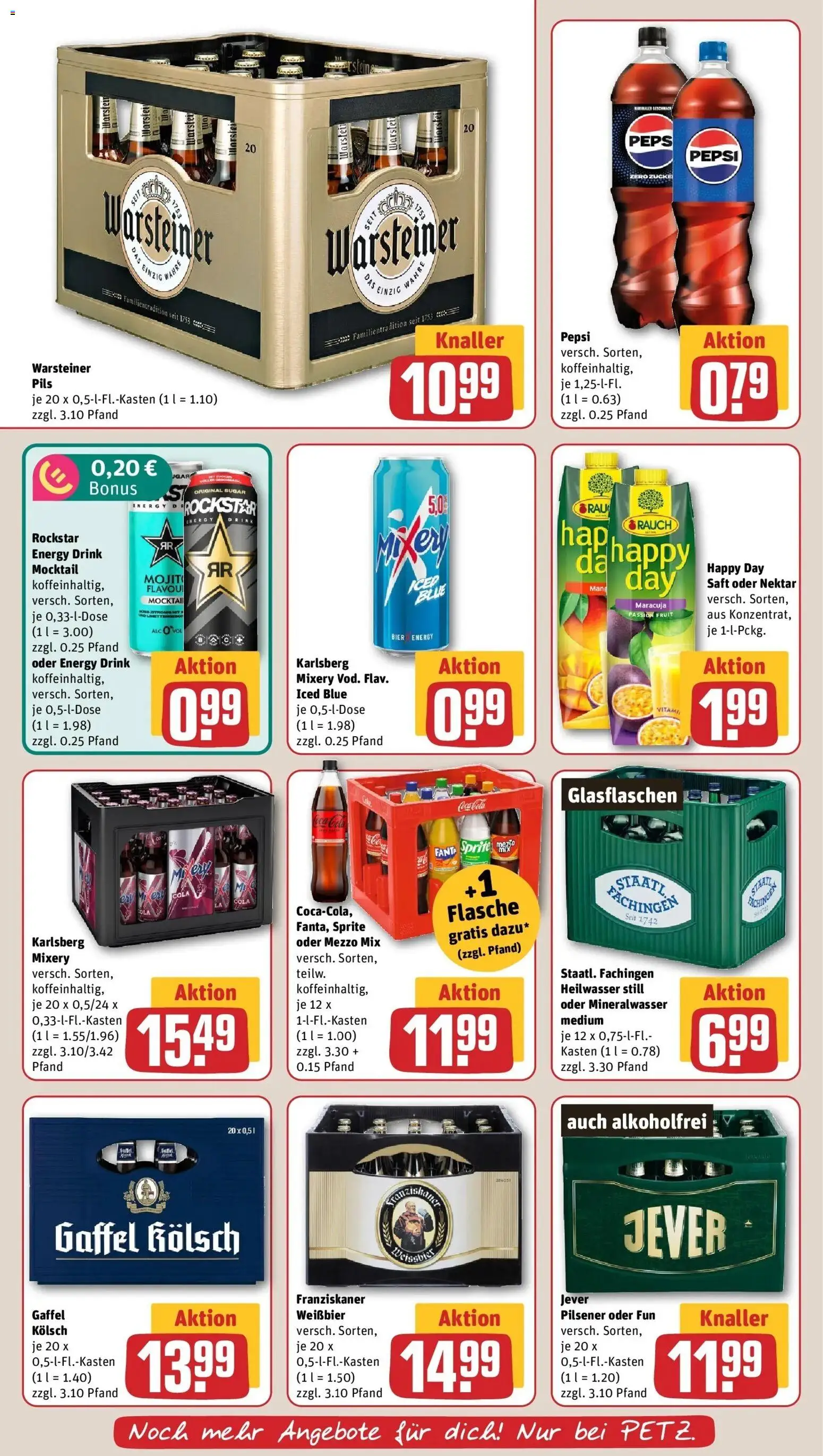 REWE Prospekt ab 12.10.2026 zum Blättern » Angebote | Seite: 18 | Produkte: Franziskaner, Fanta, Jever, Pepsi