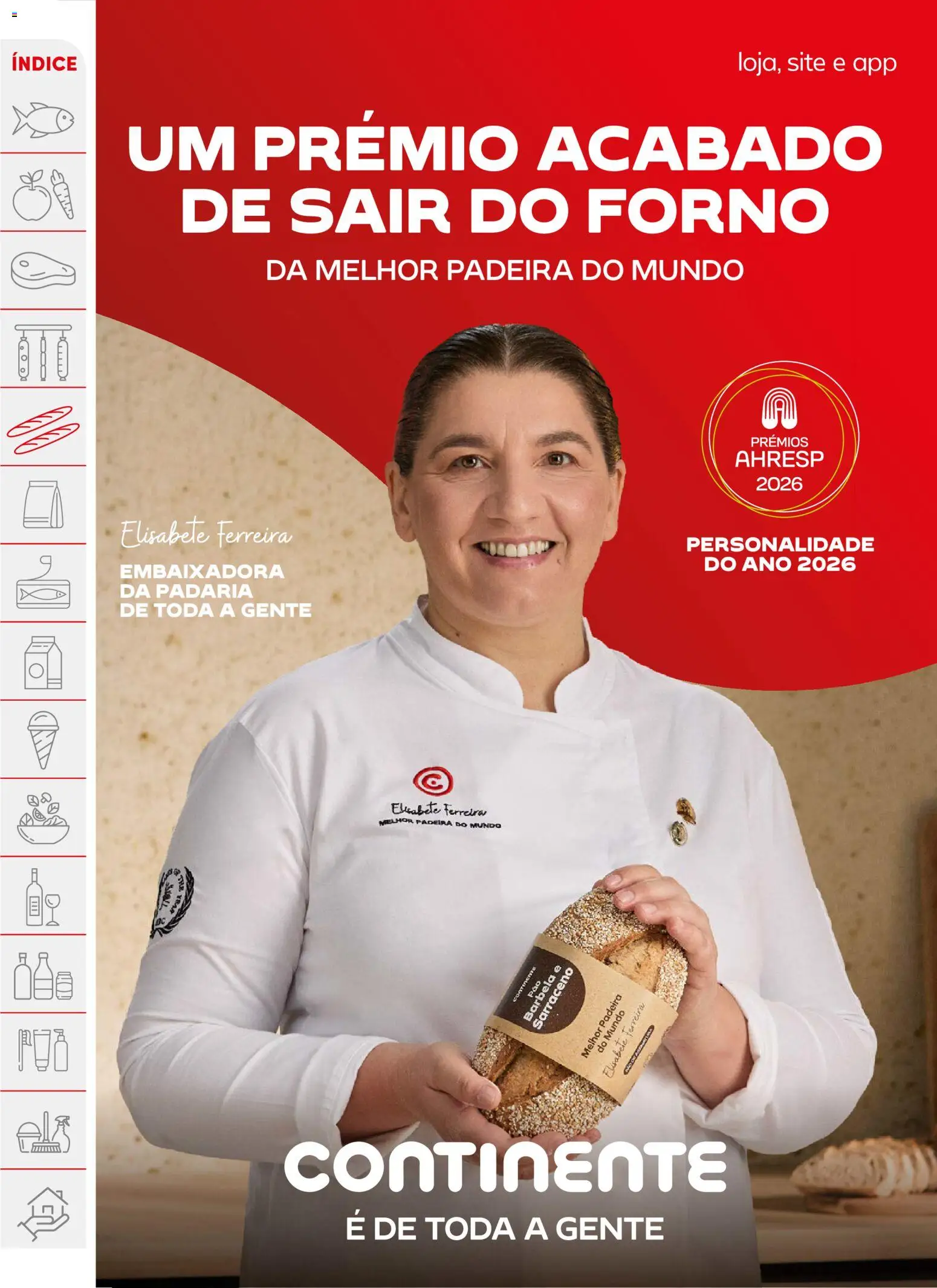 Continente folheto │ válido de 11/08/2026 | Página: 18 | Produtos: Forno, Padaria