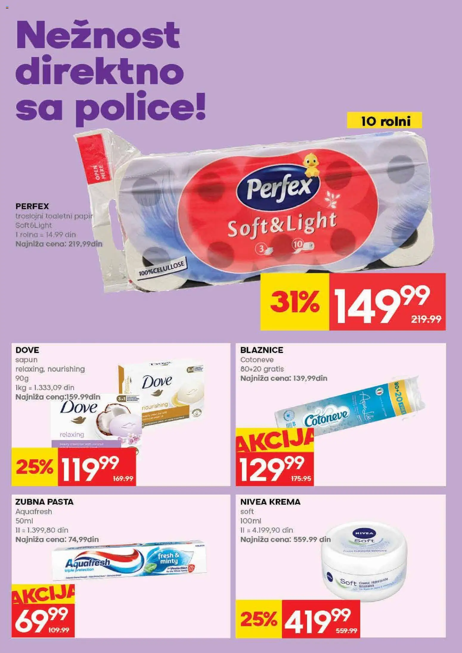 Idea katalog - važi od 11.06.2026 | Strana: 28 | Proizvode: Nivea, Krema, Sapun, Dove