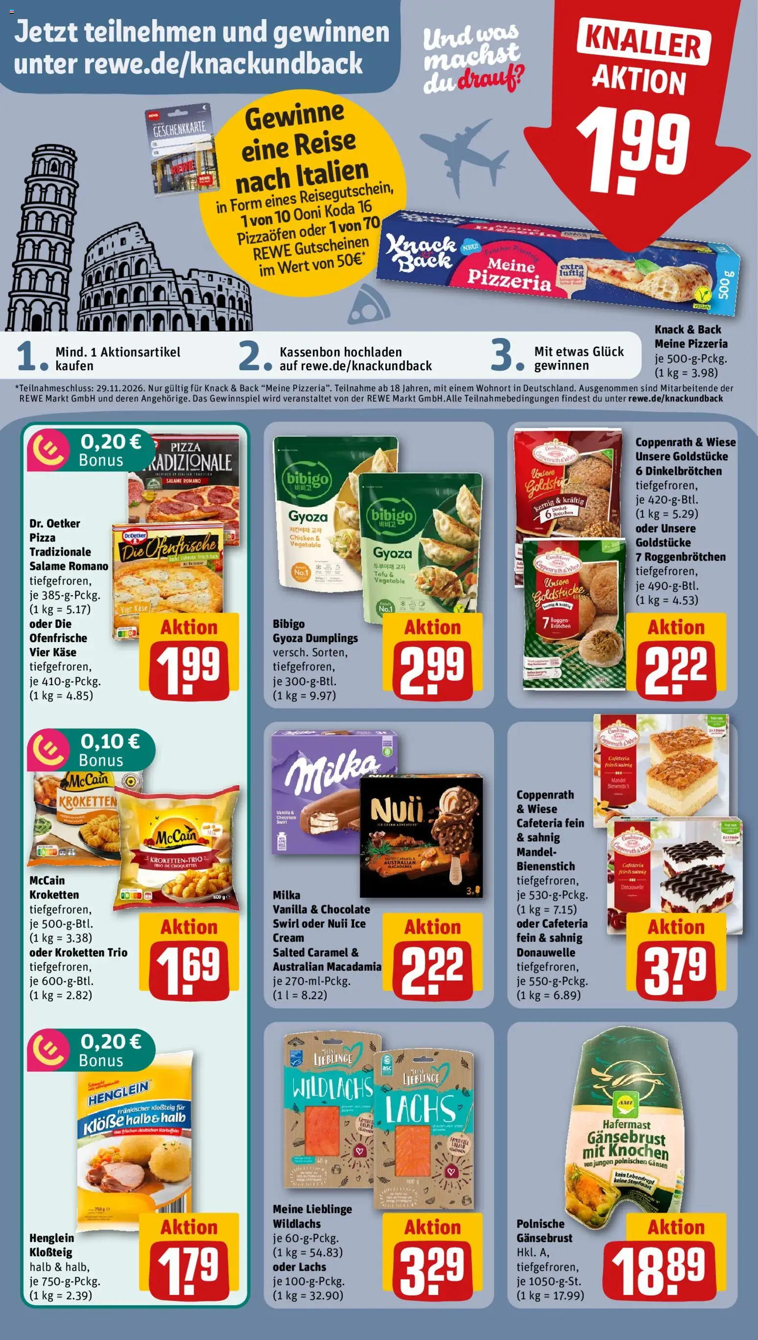 Rewe ihr Kaufpark Prospekt – gültig ab 02.11.2026 | Seite: 16 | Produkte: McCain, Lachs, Kartoffeln, Pizza