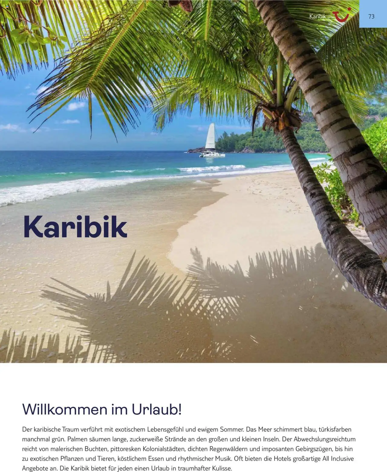TUI Prospekt Mittelamerika & Karibik 2025/26 – gültig ab 01.11.2025 | Seite: 73