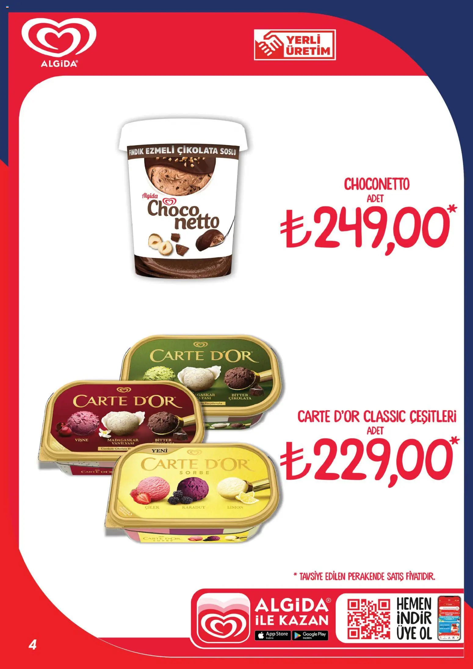 Kim Market Katalog - 11.05.2026 tarihinden itibaren geçerlidir | Sayfa: 4 | Ürünler: Çikolata, Çilek, Vişne, Limon