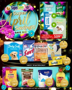 Super Save specials catalogue – valid from 25.04.2026