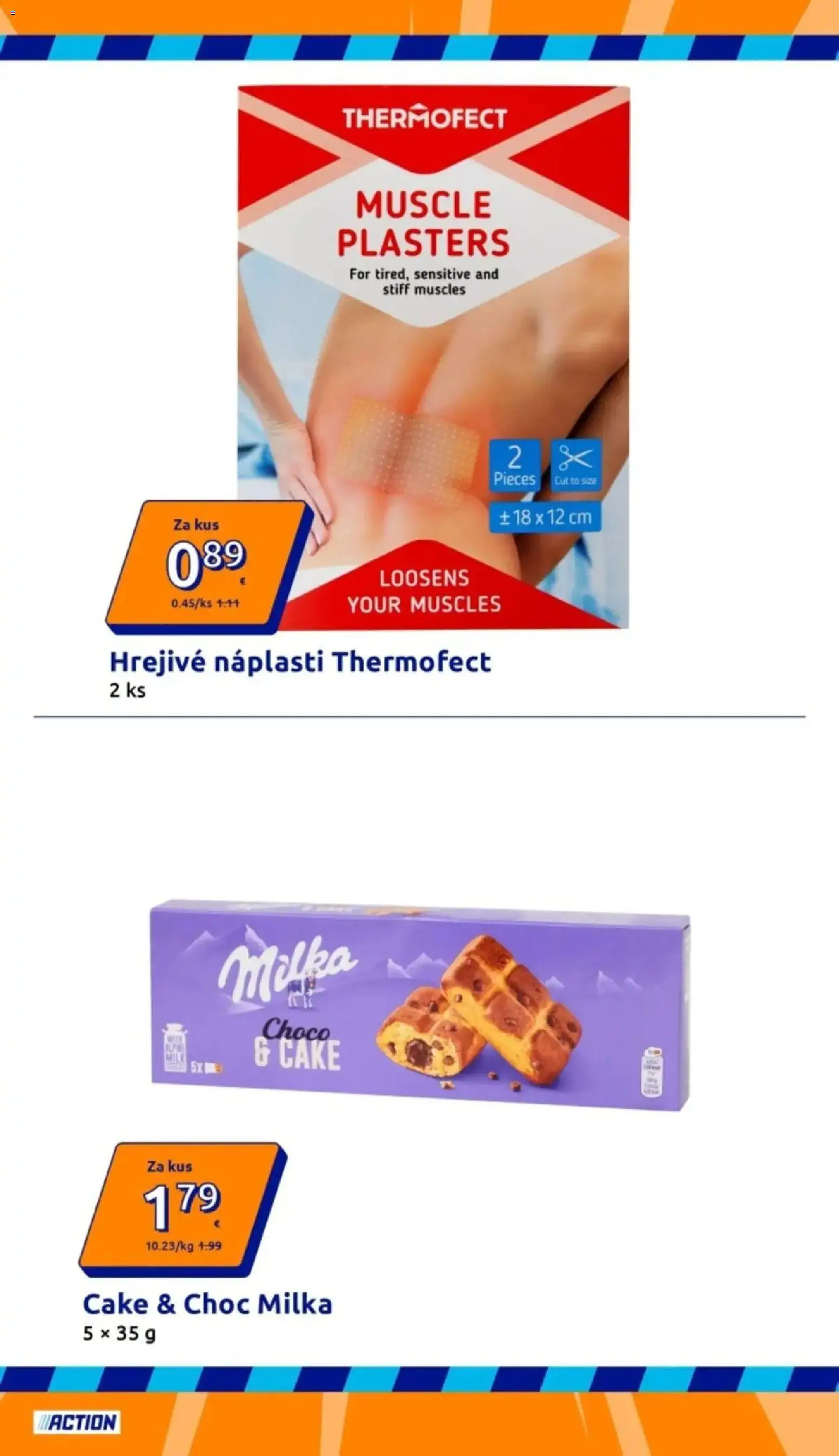 Nové Action akcie – leták je platný od 06.05.2026 | Strana: 19 | Produkty: Milka