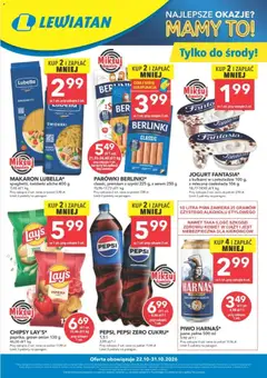 Pogląd oferty "Lewiatan gazetka - Najlepsze okazje" - ważna od 22.10.2026