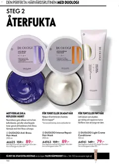 Oriflame erbjudanden 08/26 - Förhandsvisning av reklamblad från butik Oriflame aktuell från 03.06.2026 | Sida: 150 | Produkter: Balsam, Mask, Hårmask