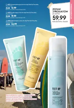 Pogląd oferty "Oriflame Katalog 10 2026" - ważna od 08.07.2026 | Strona: 139 | Produkty: Krem, Krem do stóp, Spray do stóp