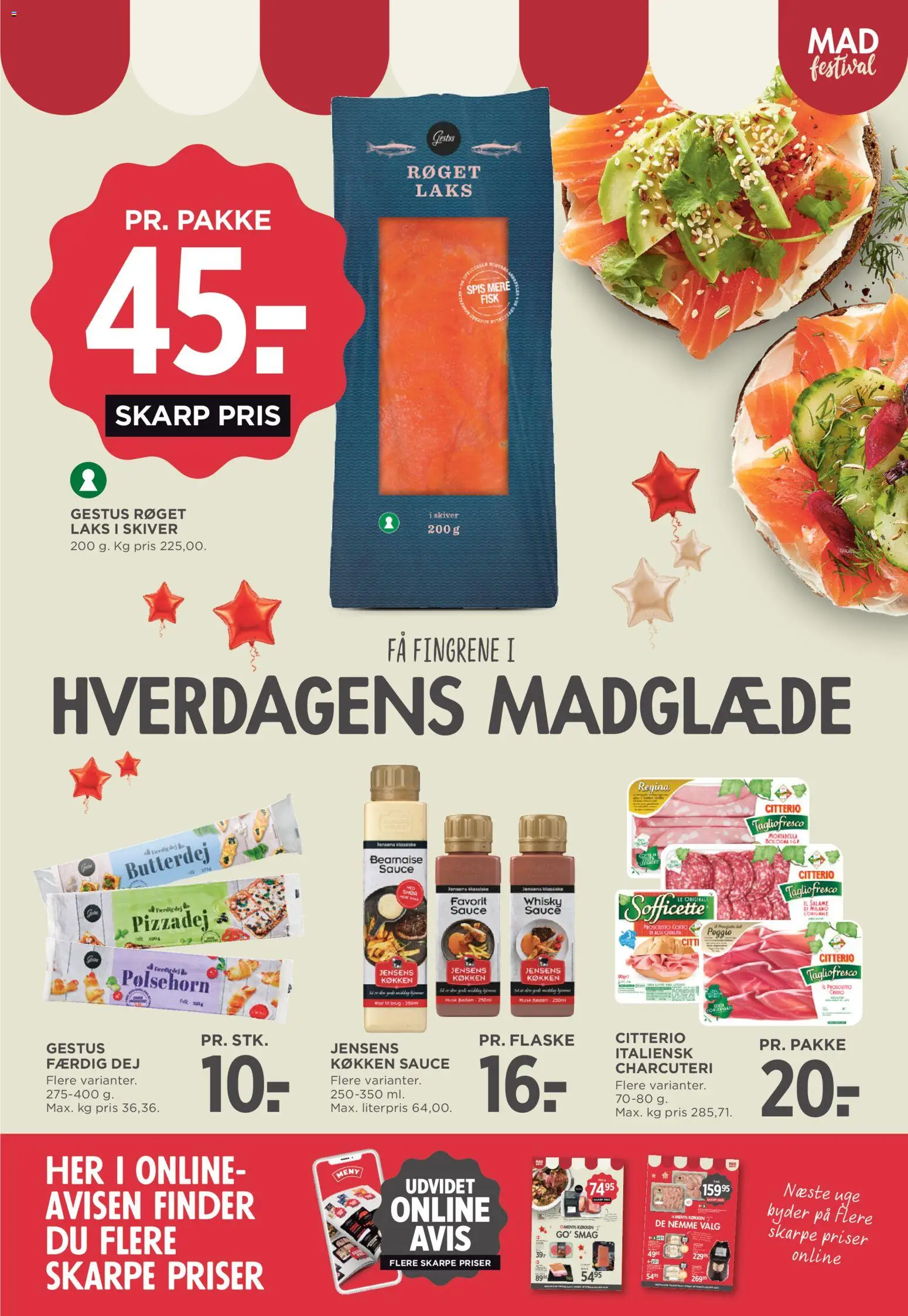 Meny tilbudsavis – gyldig fra 11/09/2026 | Side: 12 | Produkter: Pølsehorn, Fisk, Whisky, Laks
