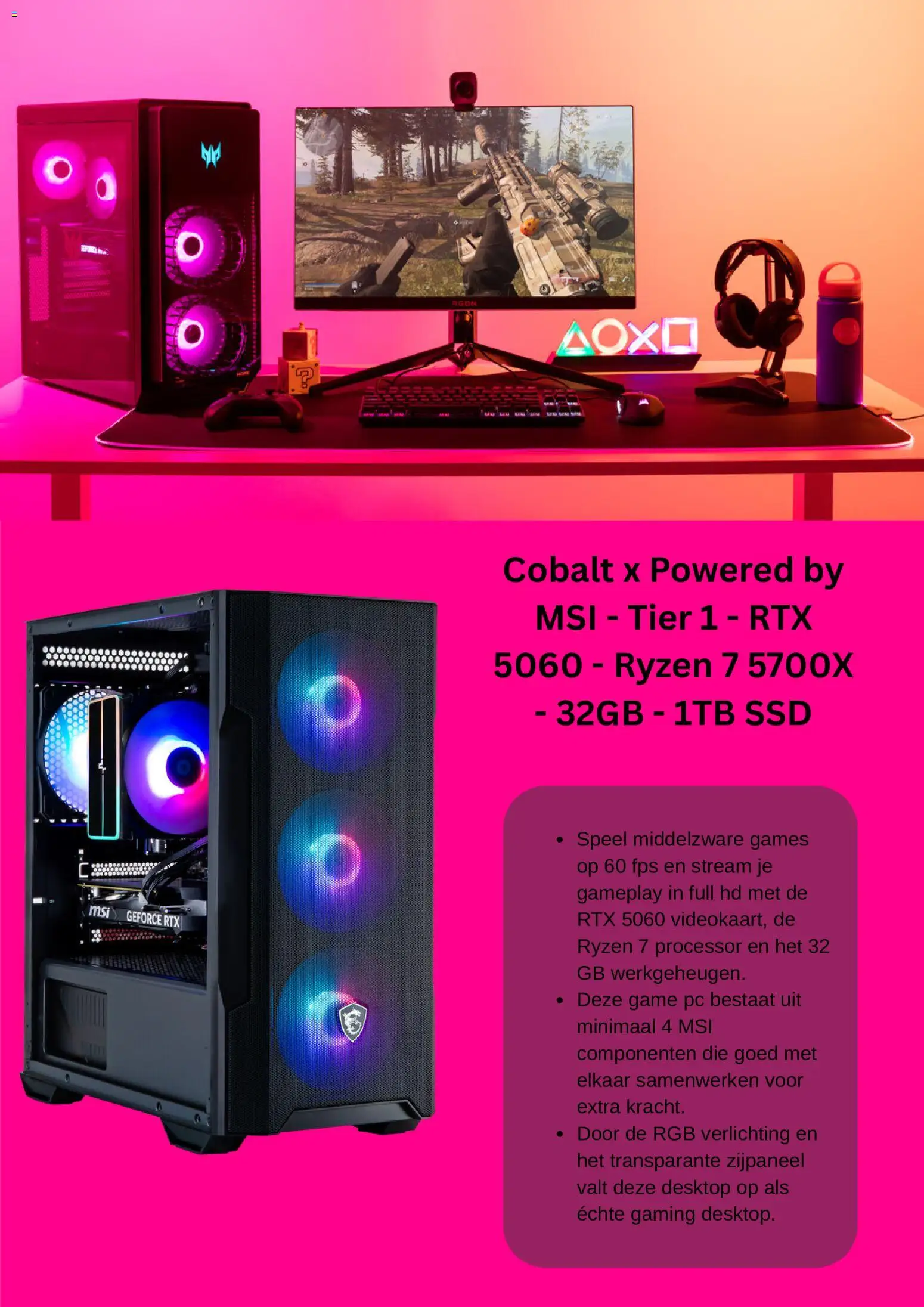{H1} | Pagina: 5 | Producten: Pc, Verlichting