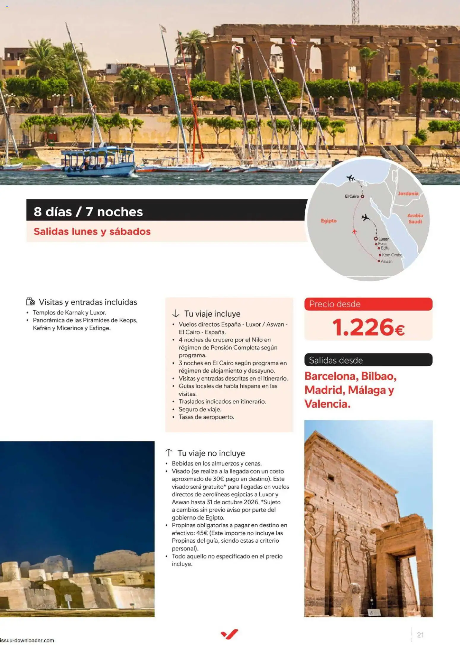 Halcón Viajes Egípto │ válido desde el 06/07/2026 | Página: 21