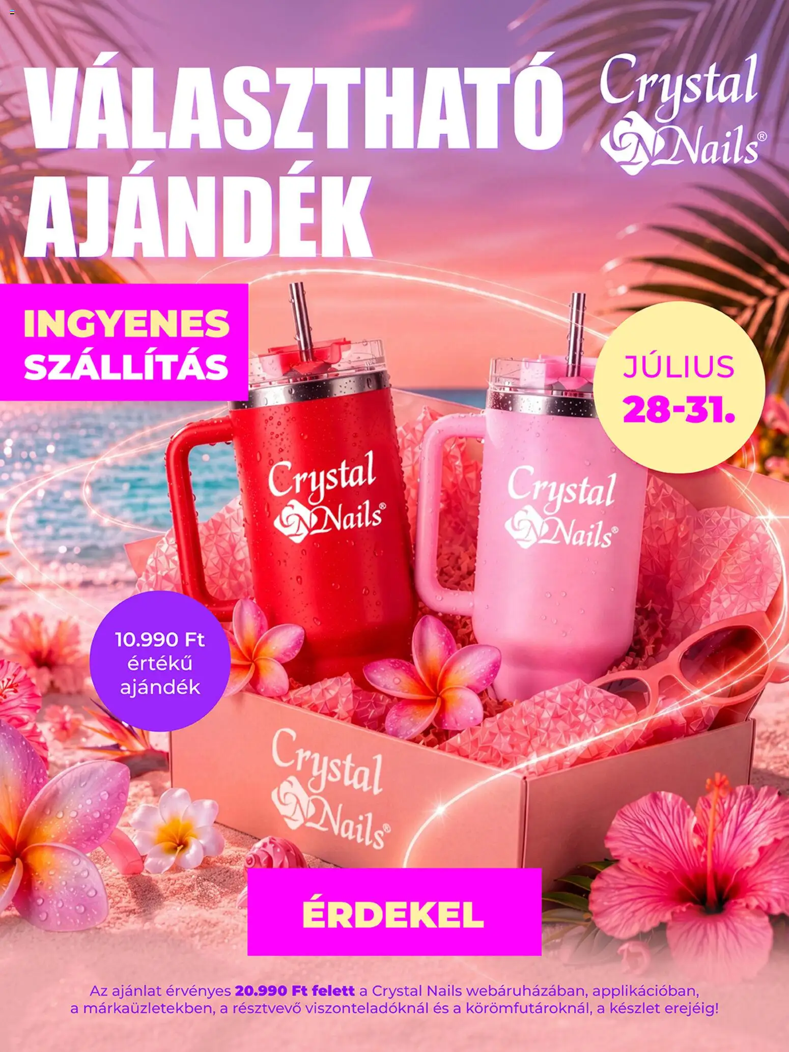 Crystal Nails akciós ujság - amely érvényes a következő dátumtól: 2026.07.28. | Oldal: 1