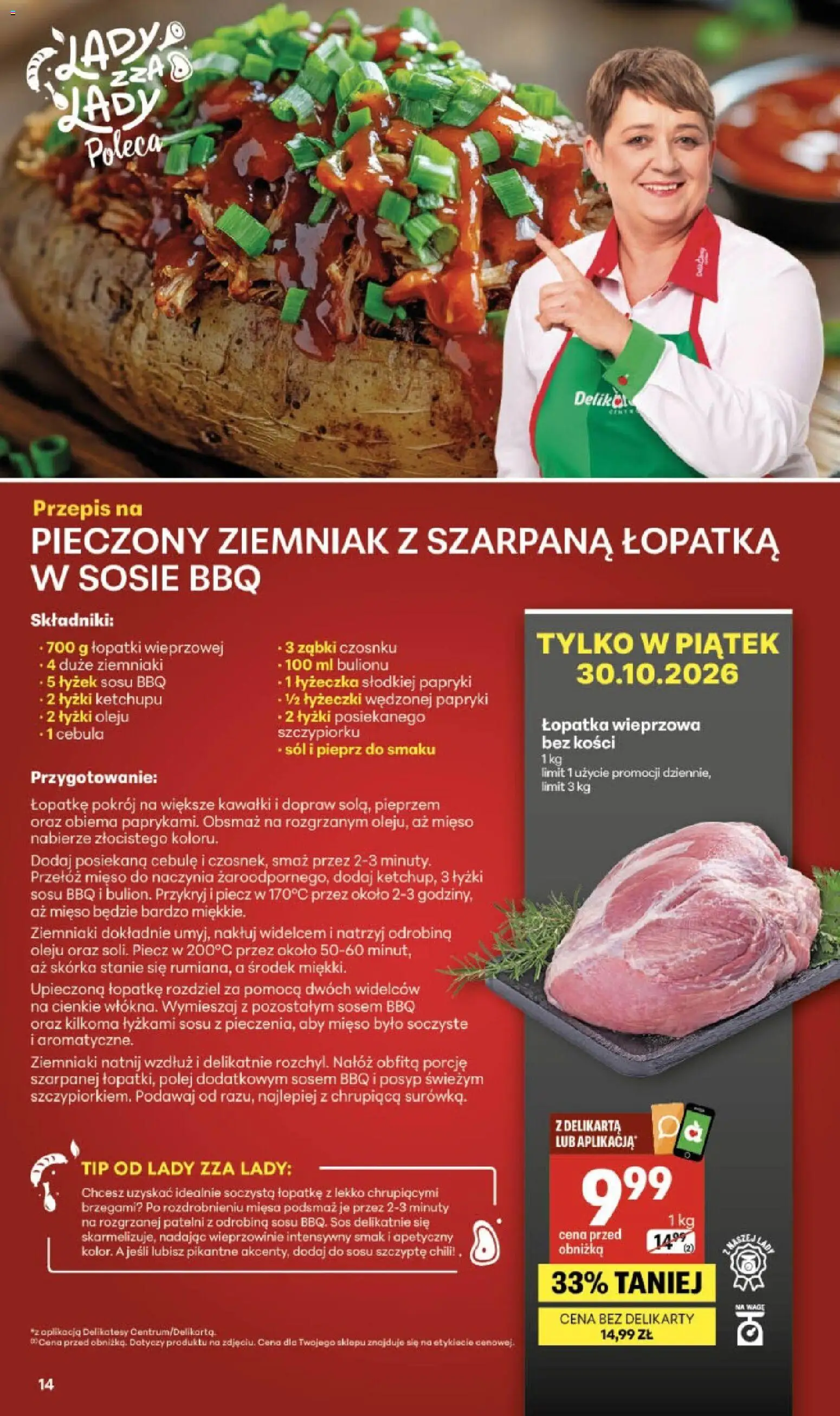 Delikatesy Centrum Black Weeks od 29.10.2026 | Strona: 14 | Produkty: Chili, Cebula, Cebule, Sos