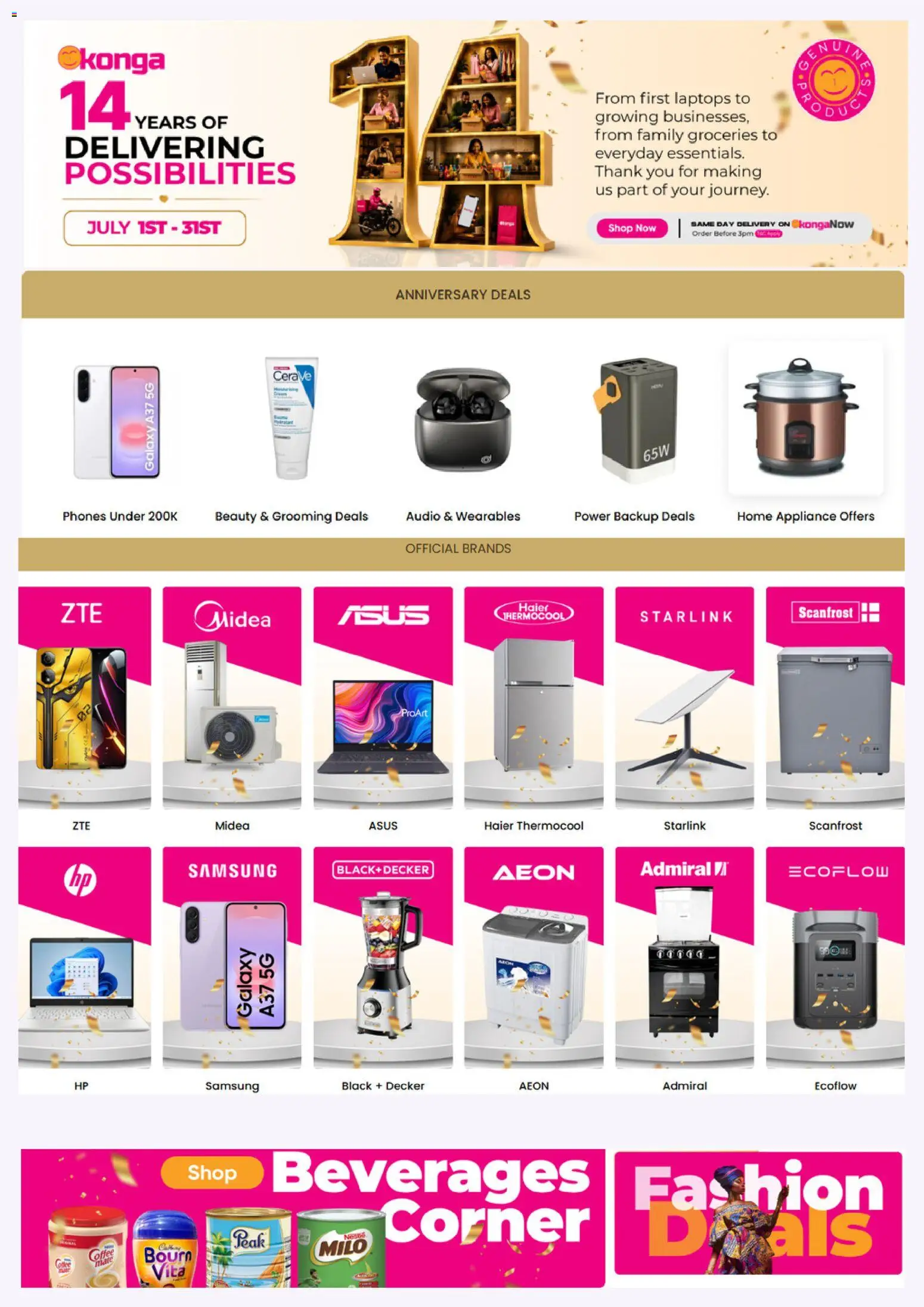 Konga Catalogue valid from 28/07/2026 | Page: 1