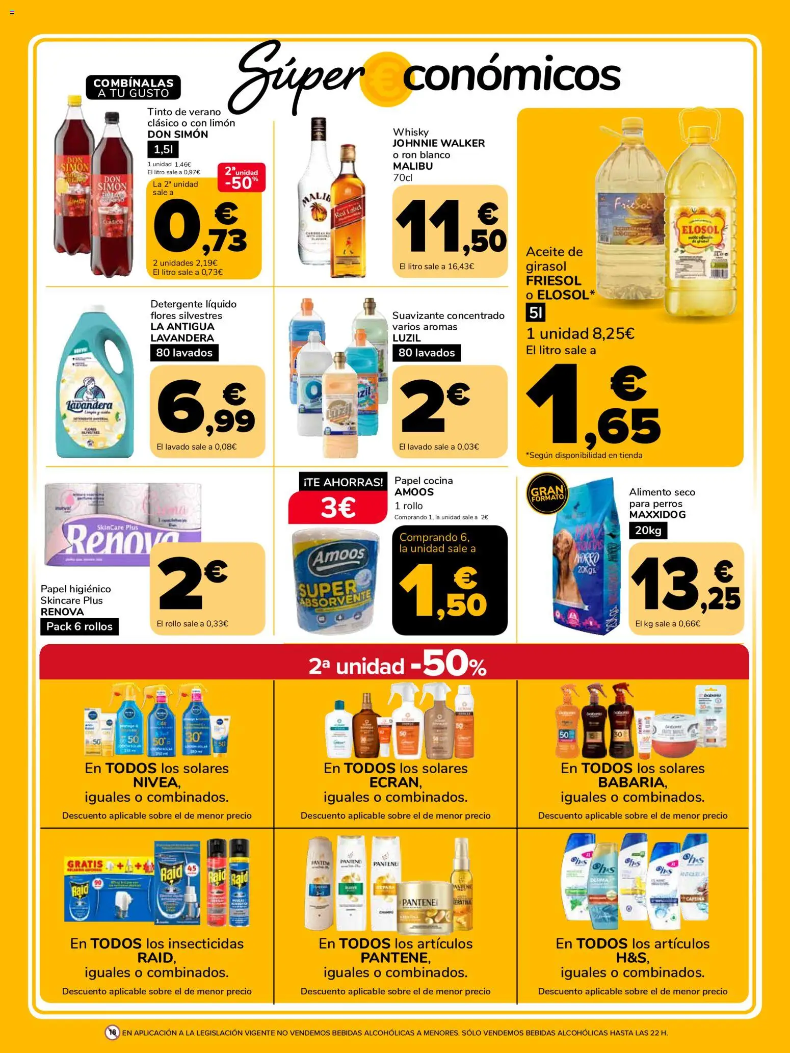 Supeco folleto │ válido desde el 04.06.2026 | Página: 3 | Productos: Detergente, Papel higienico, Detergente líquido, Suavizante
