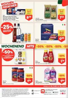 MPREIS Absam ab 13.05.2026 gültig | Seite: 12 | Produkte: Duft, Hajdina liszt, Tomaten, Weichspüler