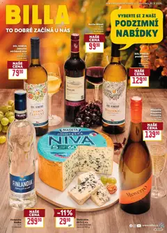 Náhled letáku Billa leták - Podzimní nápoje od 09.09.2026