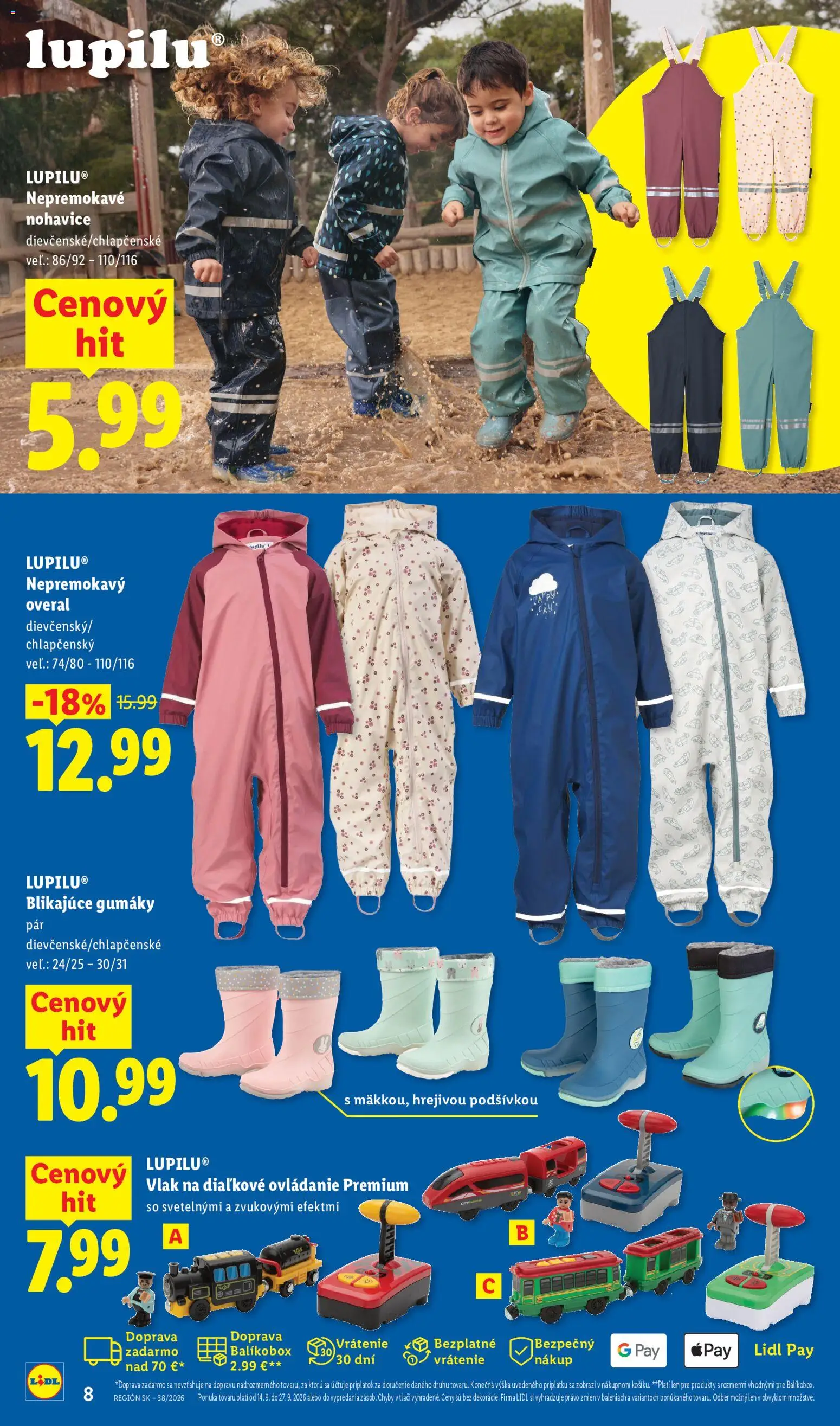 Nové Lidl akcie – leták je platný od 14.09.2026 | Strana: 8