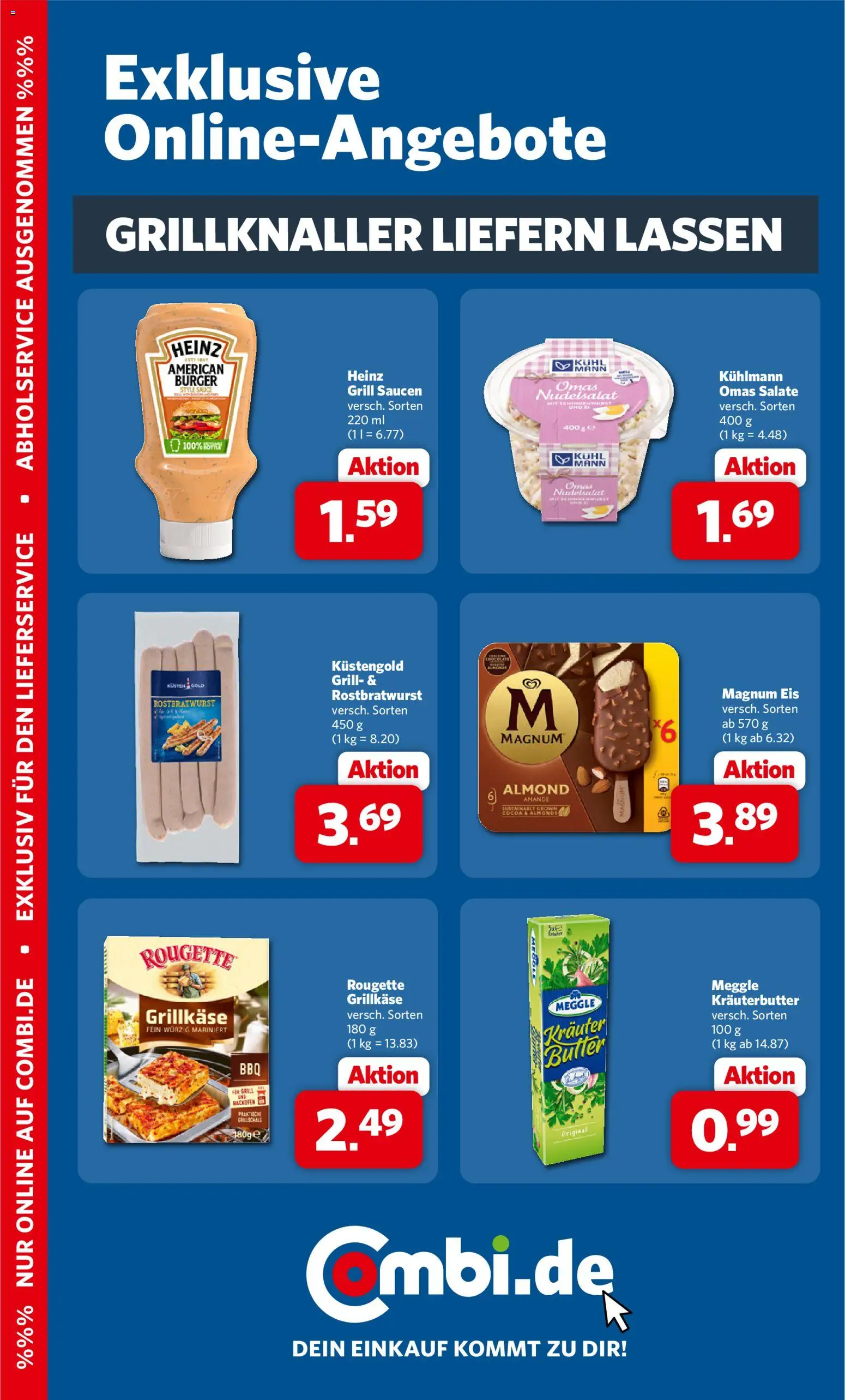 Combi Prospekt – gültig ab 15.06.2026 | Seite: 36 | Produkte: Grill, Butter, Kräuterbutter, Backofen