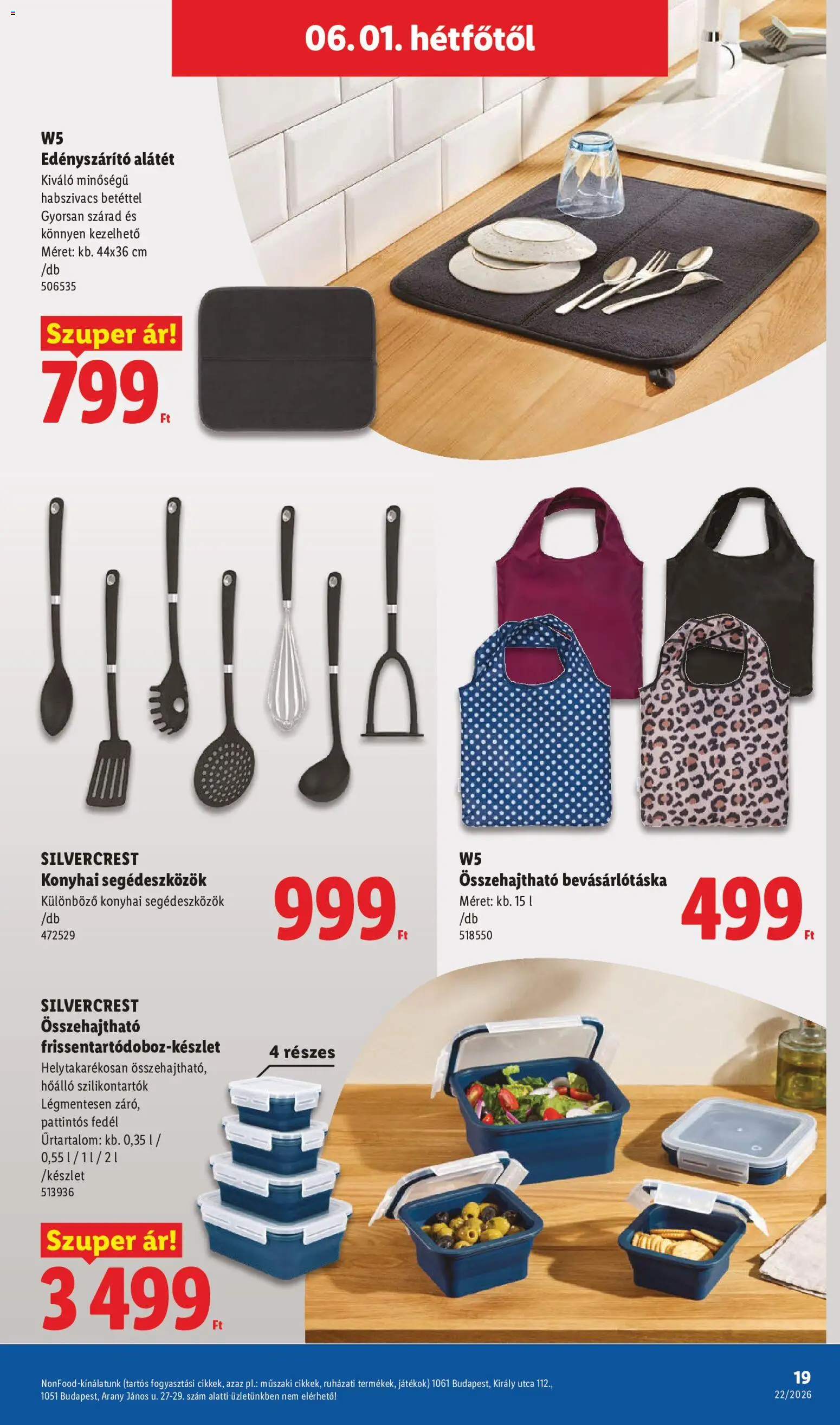 Lidl akciós ujság - amely érvényes a következő dátumtól: 28.05.2026 | Oldal: 19