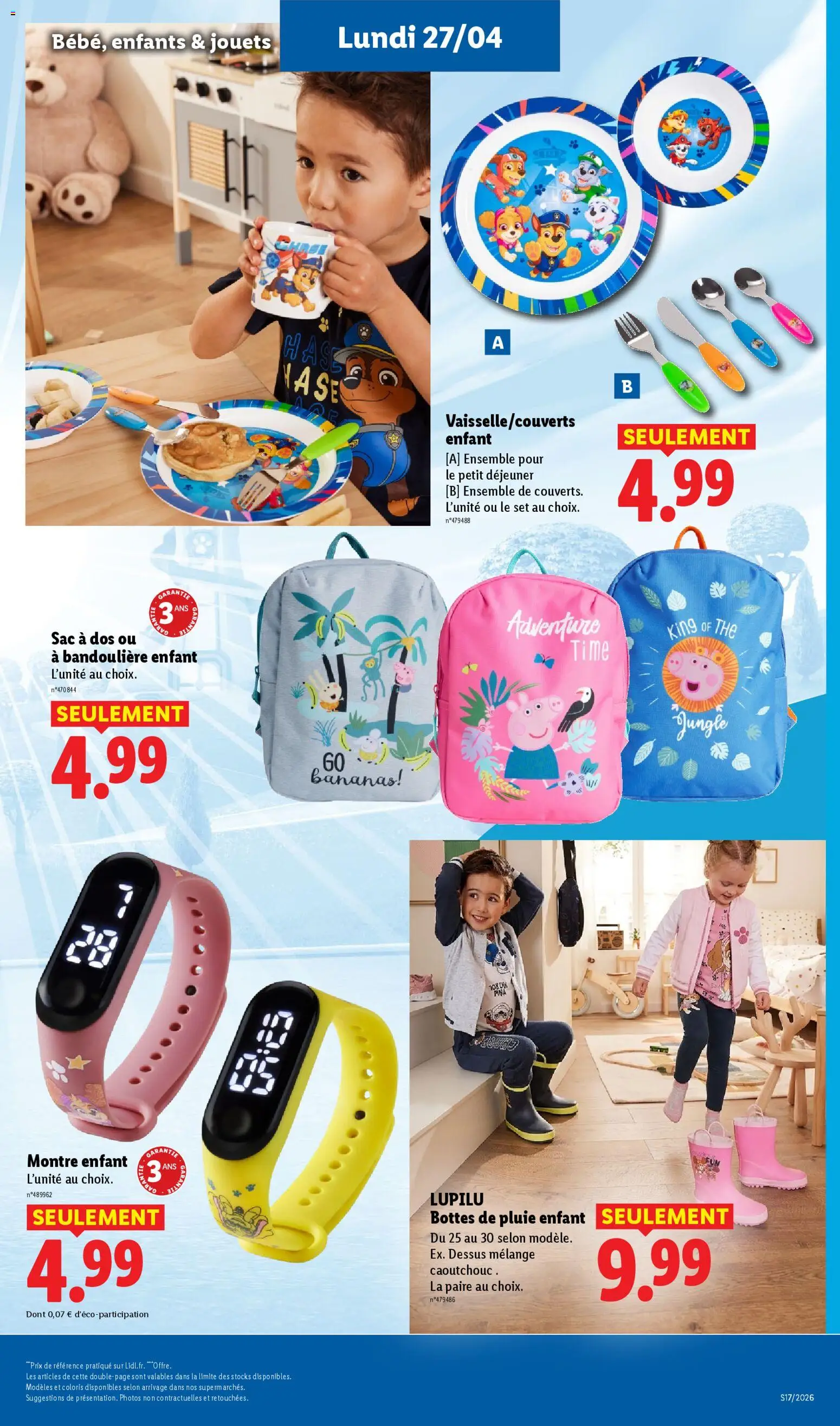 {H1} | Page: 53 | Produits: Montre, Sac, Bottes de pluie, Bottes