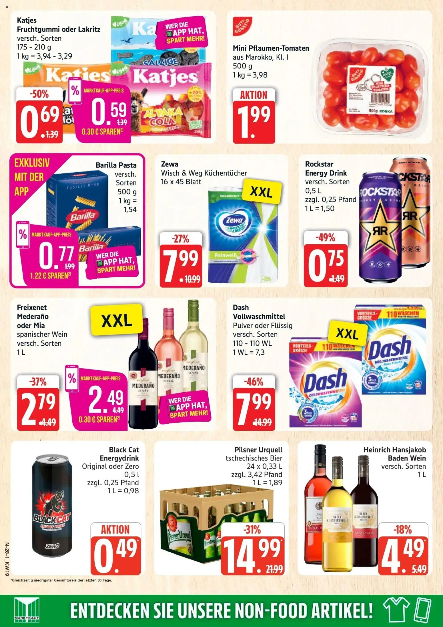 Marktkauf Prospekt Cuxhaven	 – gültig ab 04.05.2026 | Seite: 28 | Produkte: Cola, Barilla, Zewa, Pilsner urquell