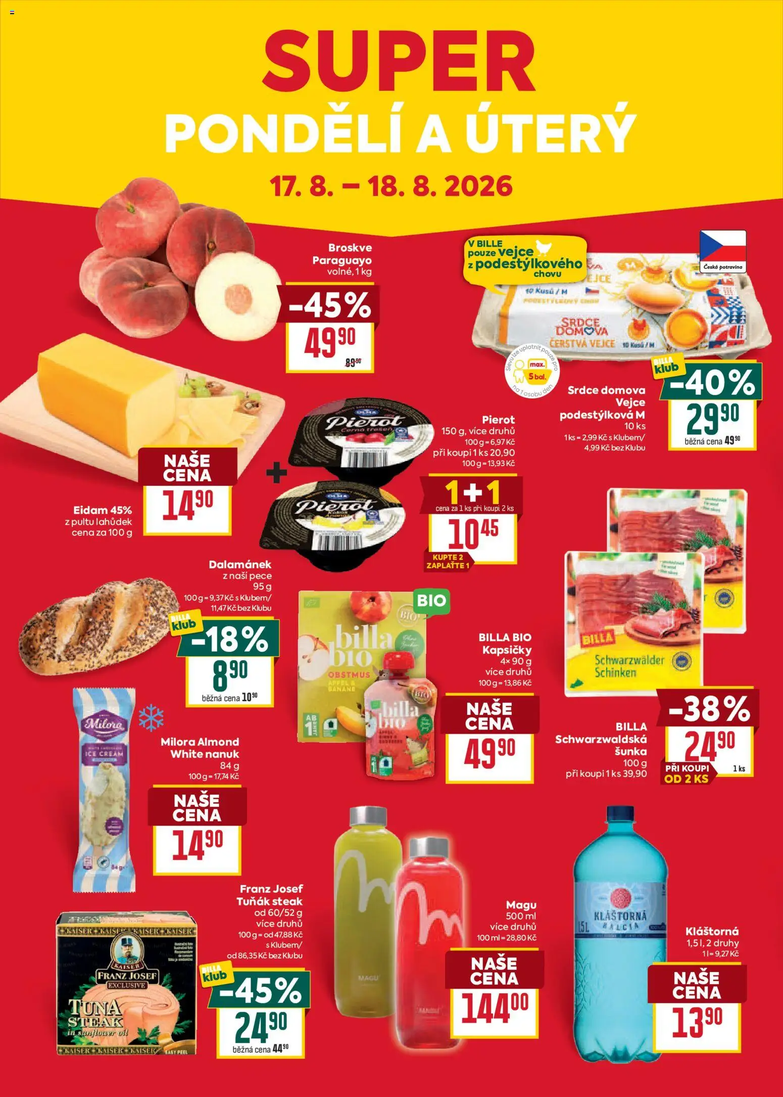 Billa Velký leták od 12.08.2026 | Strana: 32
