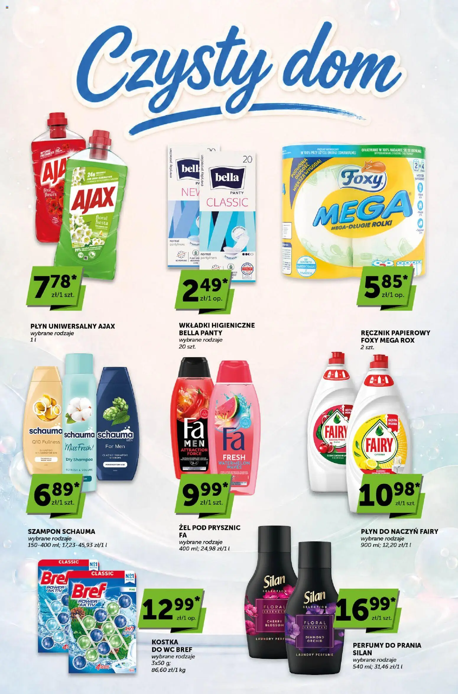 Euro Sklep gazetka - Sprawdź, co więcej od 13.08.2026 | Strona: 8 | Produkty: Płyn do naczyń fairy, Perfumy, Szampon, Fairy