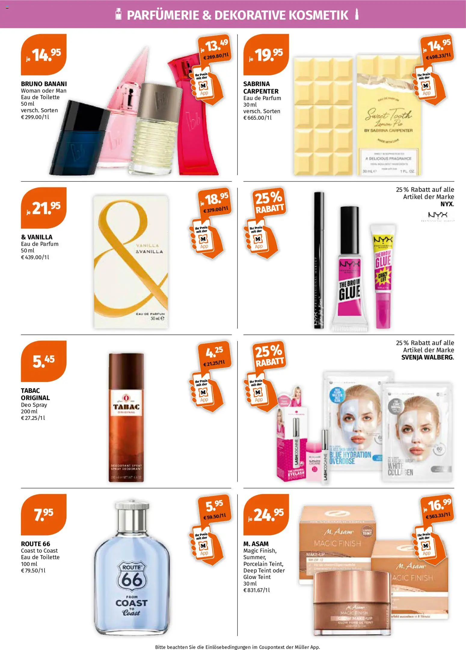 Müller Prospekt – gültig ab 14.09.2026 | Seite: 2 | Produkte: Toilette, Finish, Deodorant, Eau de Parfum