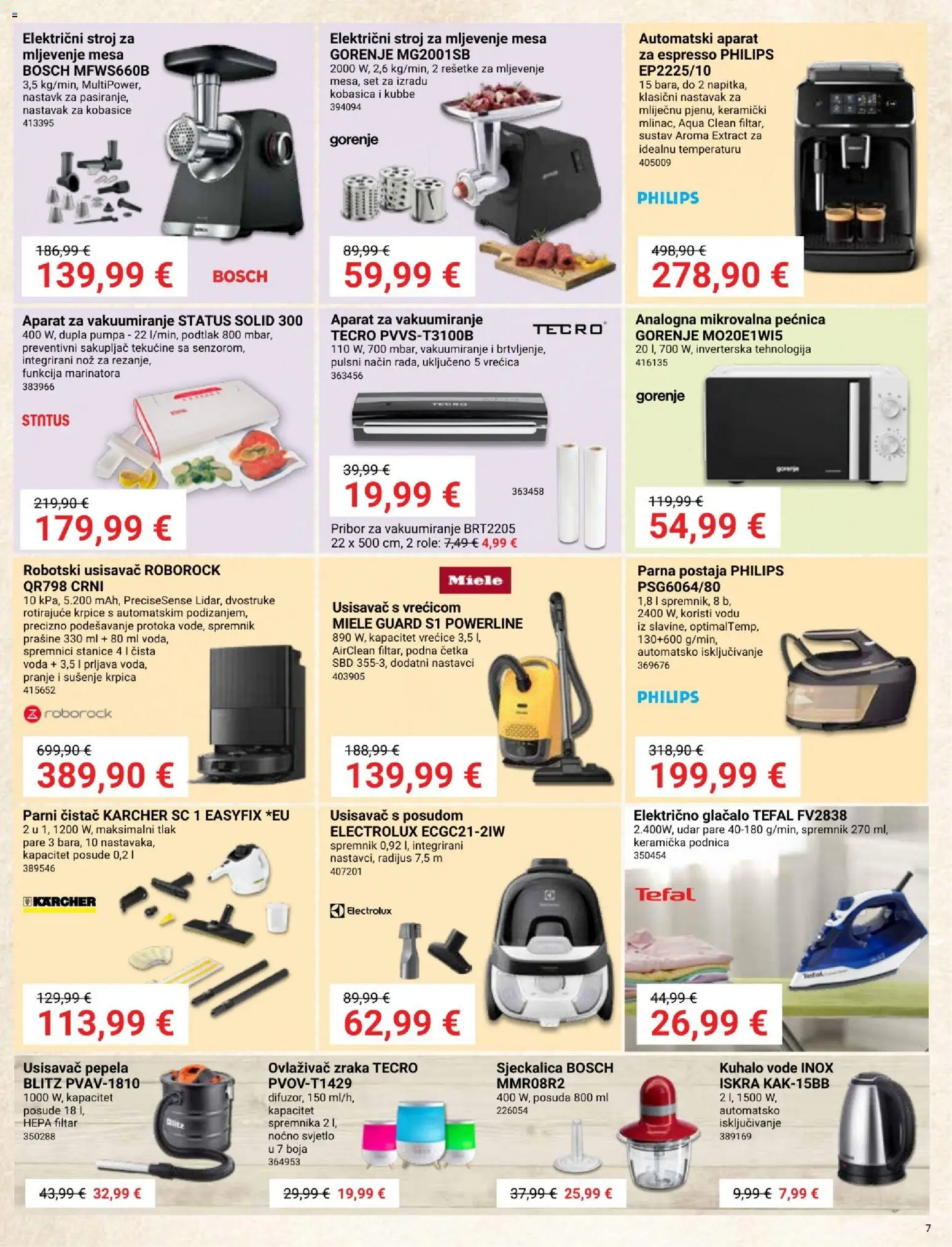 Pevex katalog | vrijedi od 22.10.2026 | Stranica: 7