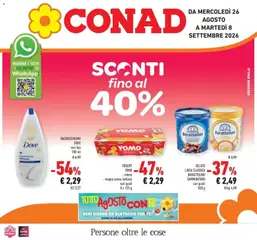 Anteprima del volantino Conad volantino Emilia-Romagna valido a partire dal 26/08/2026