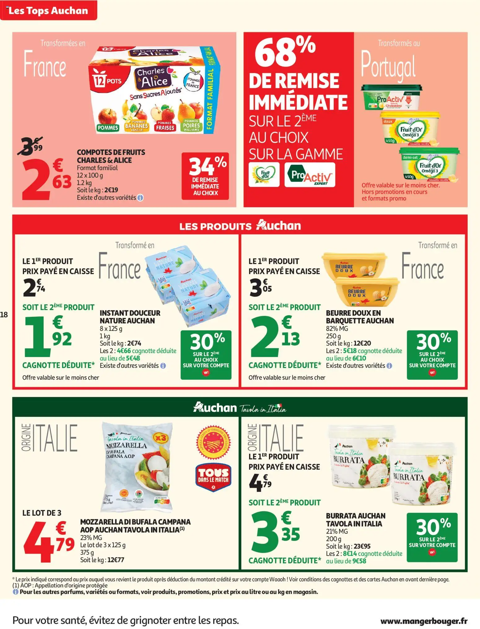 {H1} | Pagina: 18 | Producten: Mozzarella, La, Fruit