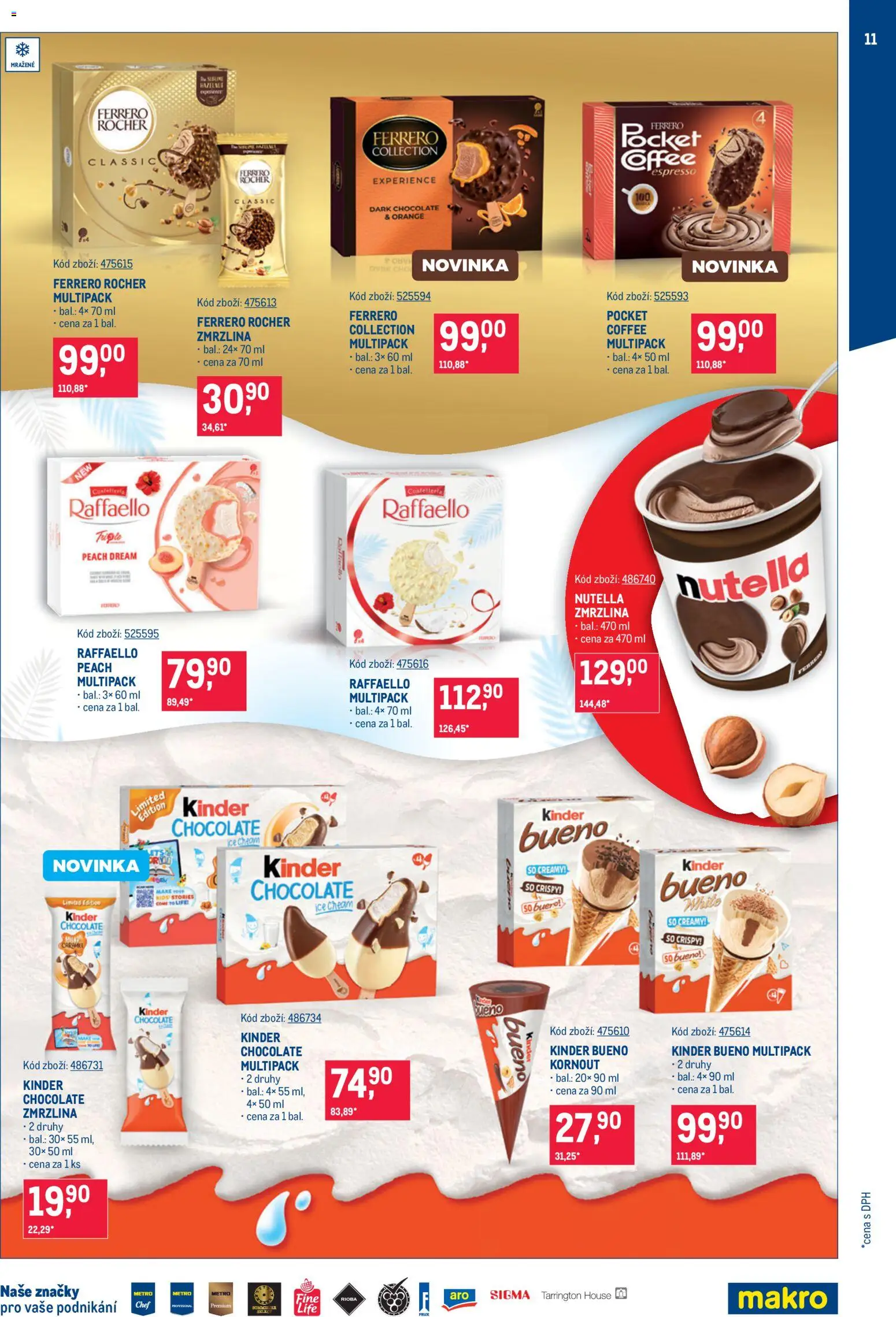 Makro leták - Zmrzliny od 01.07.2026 | Strana: 11