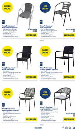 Makro folder - Terras & BBQ - Voorbeeld van een folder van Makro, geldig van 15-04-2026 | Pagina: 13 | Producten: Gewicht, Kussen