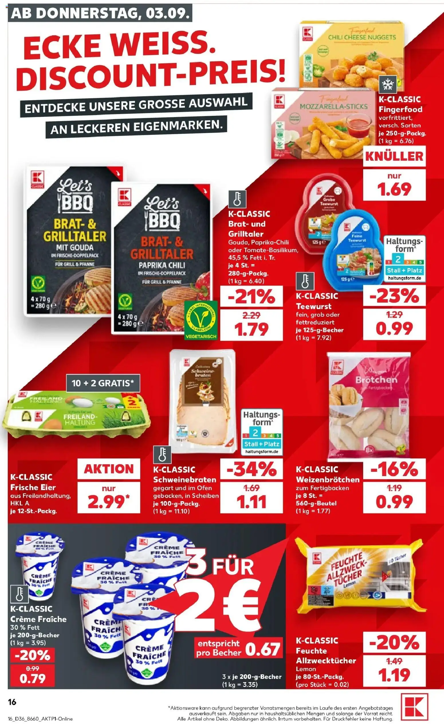 Prospekt Kaufland ab 31.08.2026 » Angebote Online zum Blättern | Seite: 25 | Produkte: Eier, Gouda, Paprika, Chili