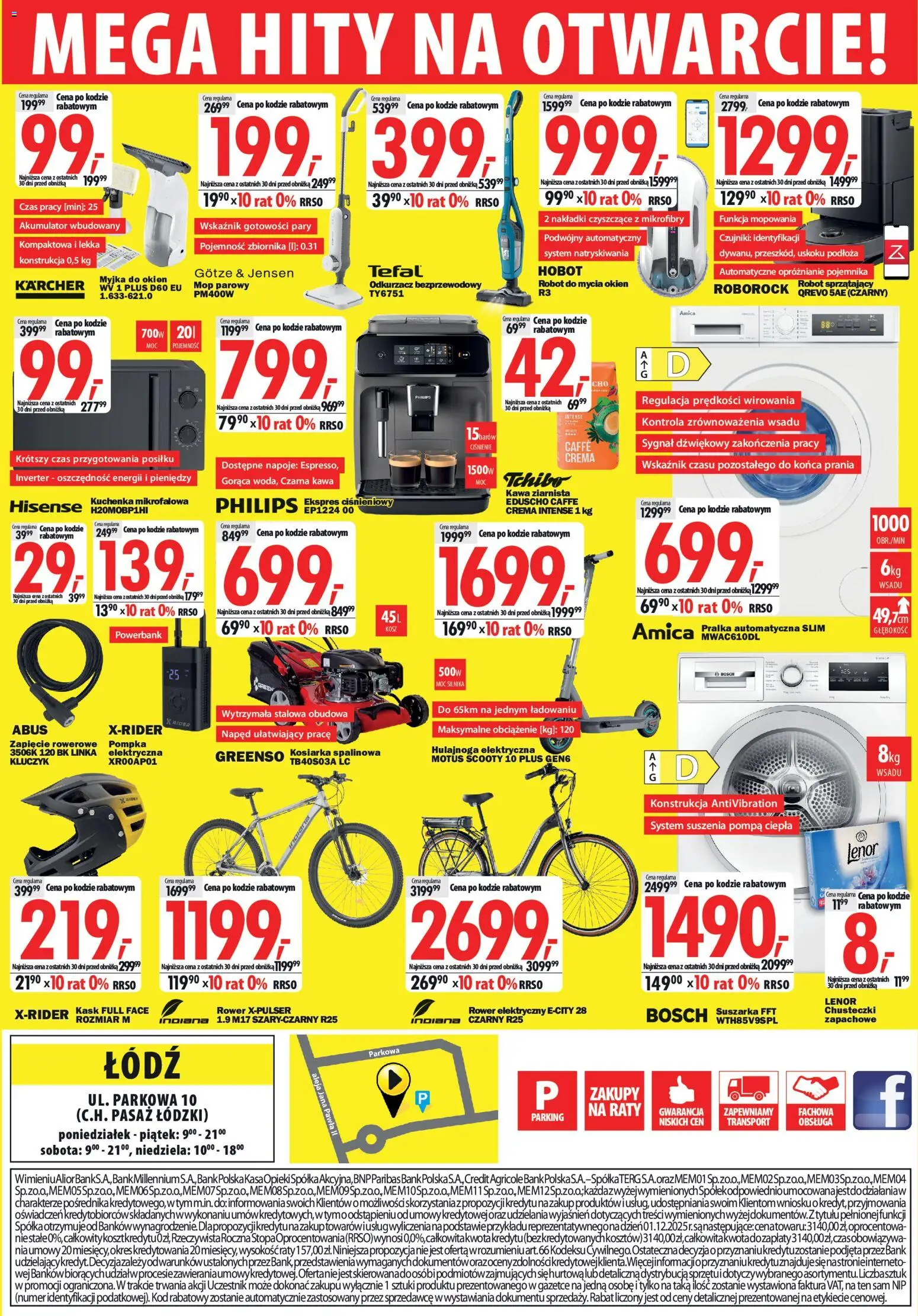Mediaexpert promocje - Otwarcie po remoncie Łódź od 07.05.2026 | Strona: 8 | Produkty: Suszarka, Powerbank, Robot, Robot sprzątający