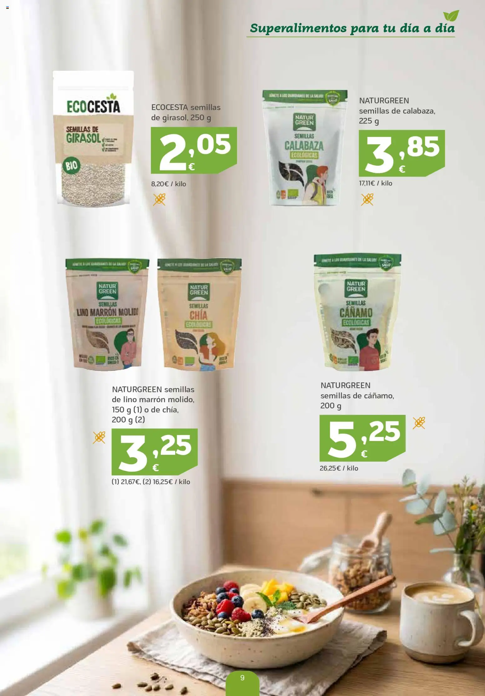 HiperDino folleto │ válido desde el 25.05.2026 | Página: 9 | Productos: Πράσινο τσάι