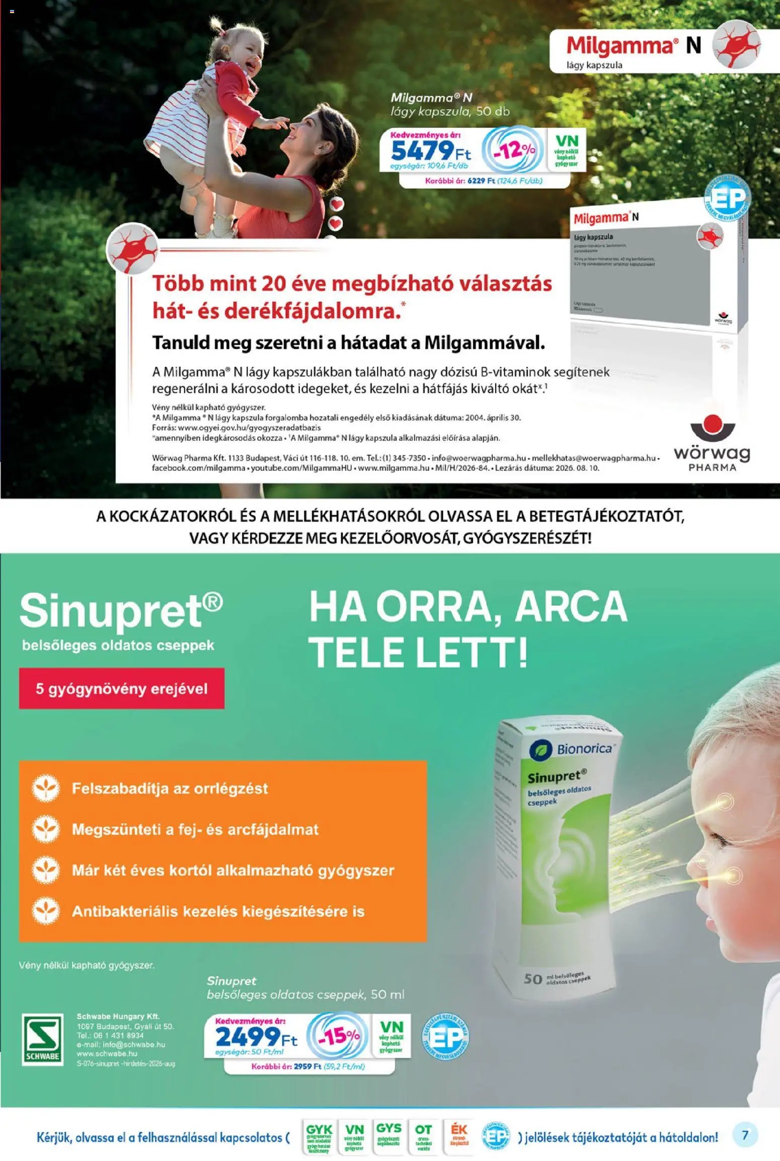 Gyöngy Patikák akciós ujság - amely érvényes a következő dátumtól: 2026.10.01. | Oldal: 7
