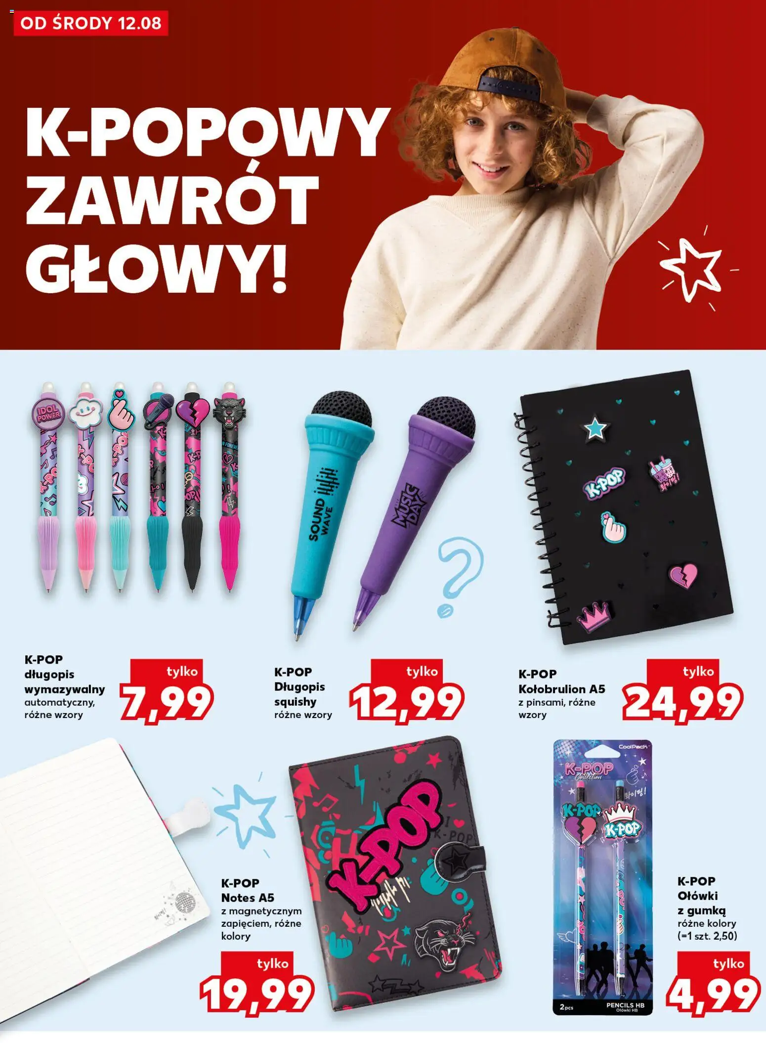 Kaufland gazetka - Wszystko do szkoły od 12.08.2026 | Strona: 28 | Produkty: Magnetic, Notebook