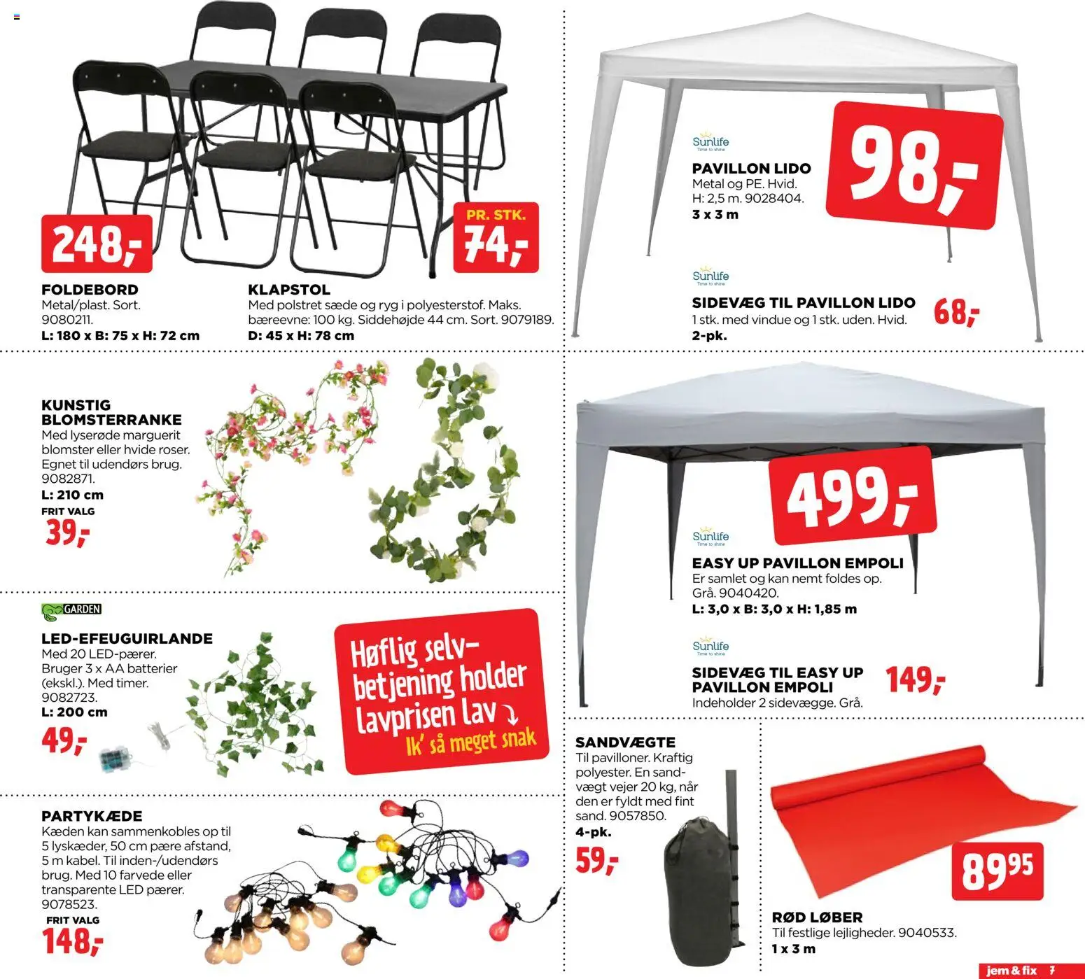 Jem & fix tilbudsavis – gyldig fra 17.05.2026 | Side: 7 | Produkter: Batterier