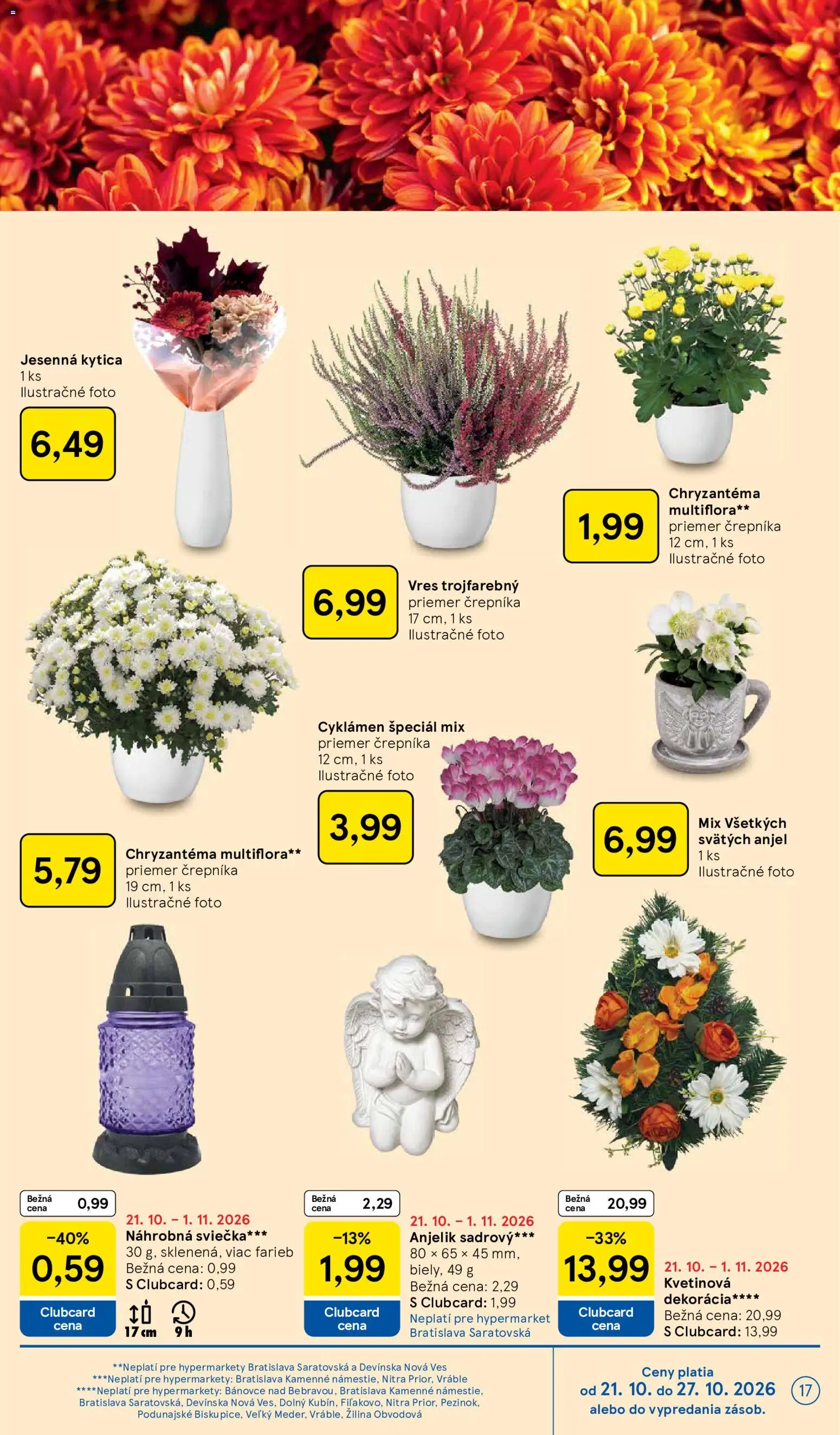 Nové Tesco akcie – leták je platný od 21.10.2026 | Strana: 17