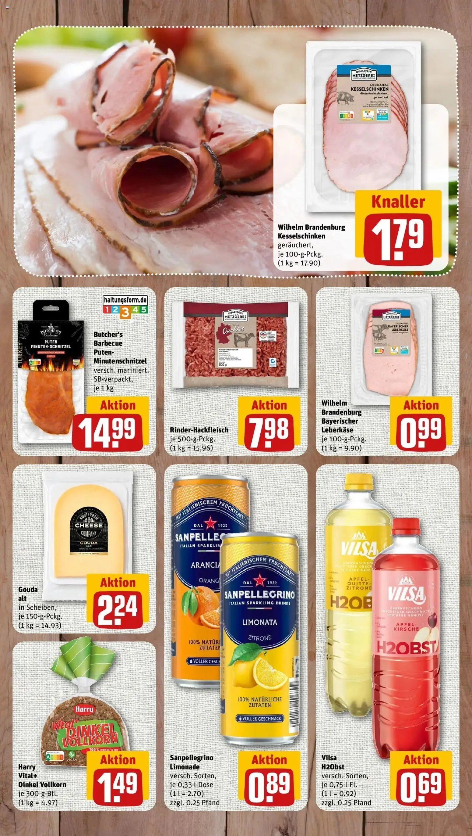 REWE Prospekt ab 14.09.2026 zum Blättern » Angebote | Seite: 7 | Produkte: Gouda, Limonade, Zitrone, Leberkase