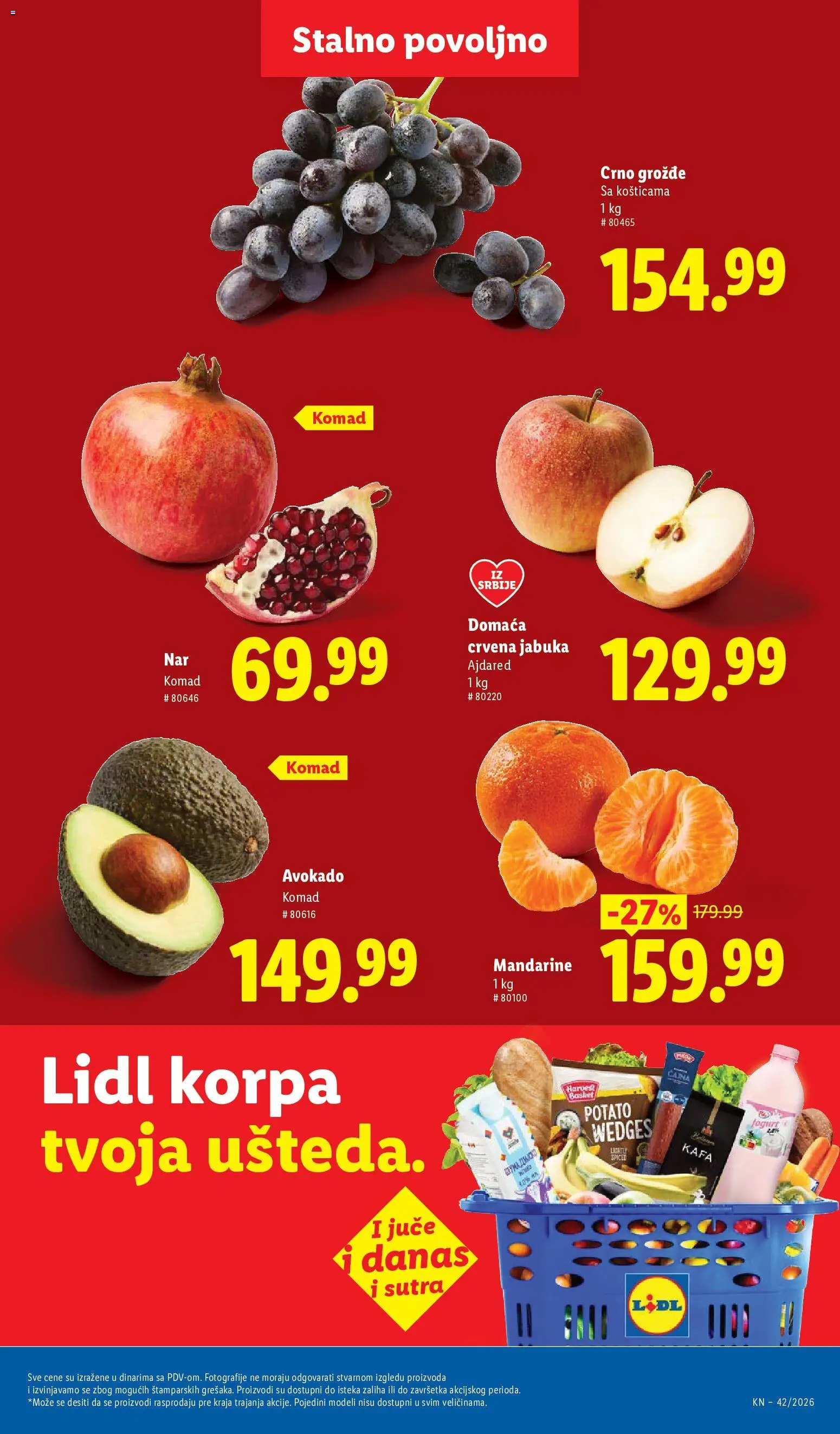 Lidl katalog - važi od 15.10.2026 | Strana: 45