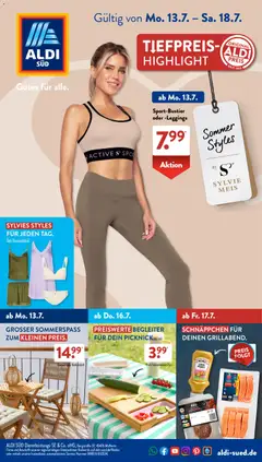 Aldi Süd Prospekt ab 13.07.2026 gültig
