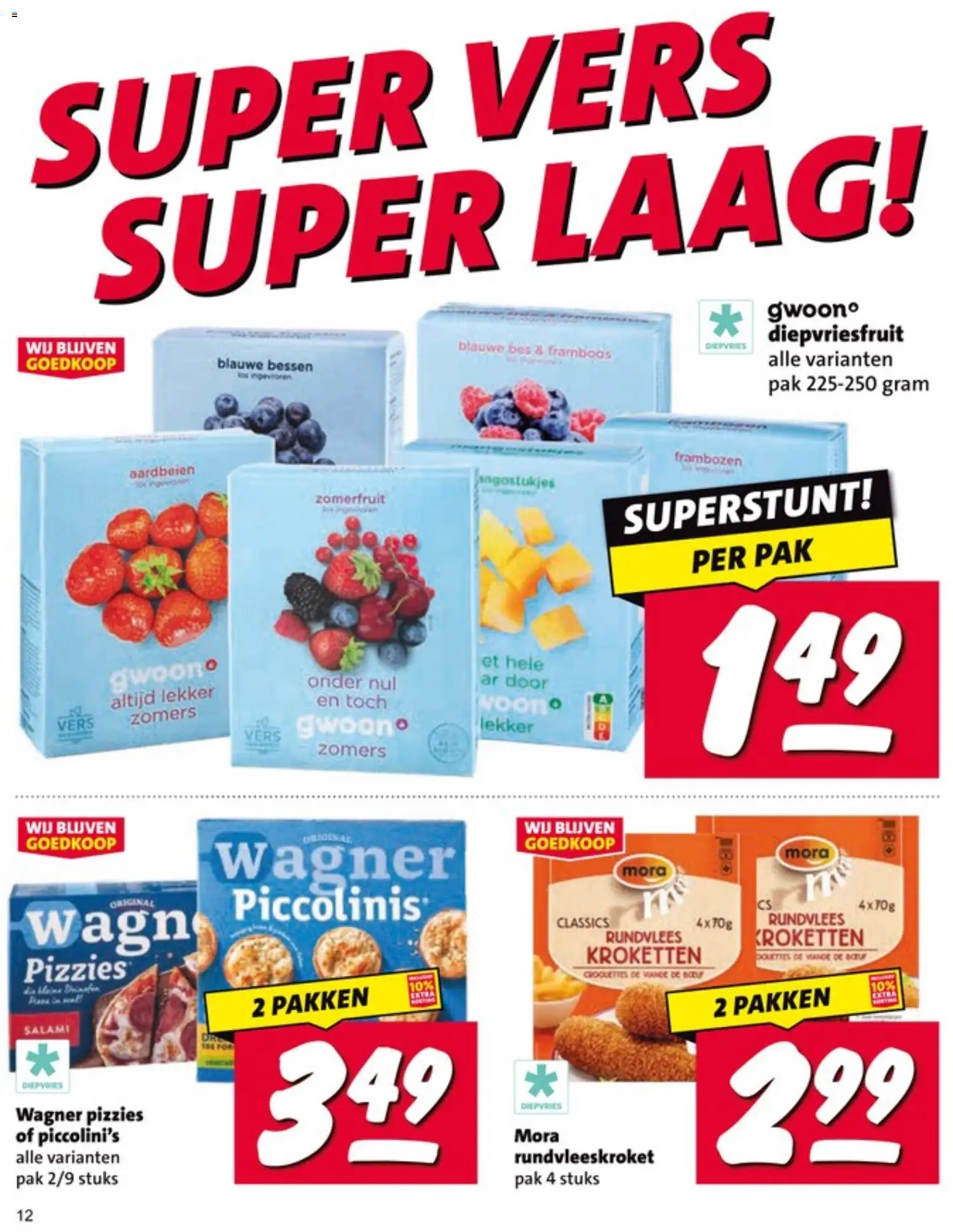 {H1} | Pagina: 12 | Producten: Salami, Aardbeien, Rundvlees, Frambozen